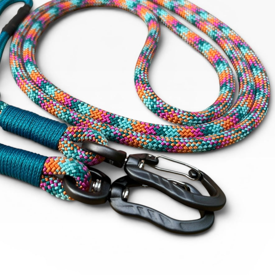 Regenbogen Tauleine 8mm Nylon